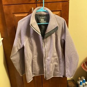 Nice LlBean fleece jacket.
